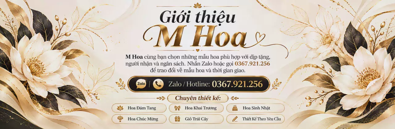 Ảnh bìa Shop hoa tươi Phường Bình Tân Hồ Chí Minh - Hoa tươi cho từng lời chúc